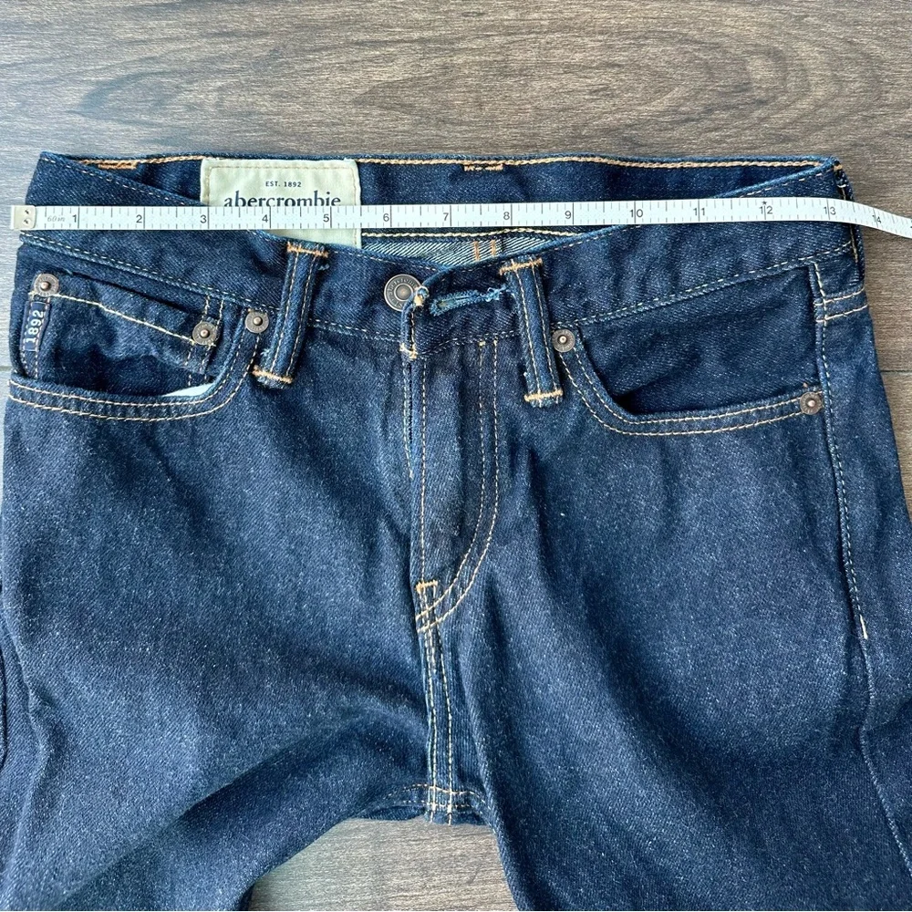 Abercrombie kids The A&F Skinny Jeans - Girls Size 12 - Dark Wash Blue Denim